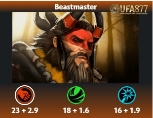 Beastmaster ตัวละคร dota 2 esports ตำแหน่ง Strength